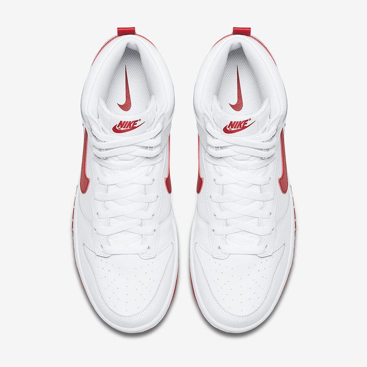 Nike Dunk High White Gym Red (2017)