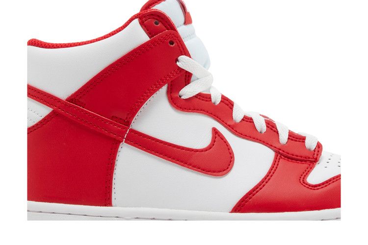 Nike Dunk High Championship White Red (Red Tongue Tag) (GS)