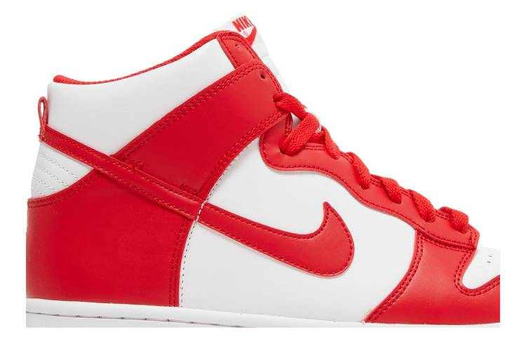 Nike Dunk High Championship White Red (GS)