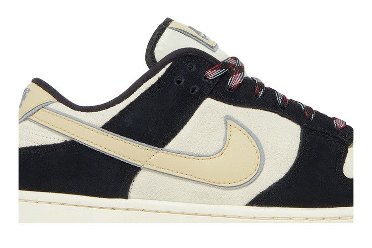 Nike Dunk Low LX Black Suede Team Gold (Women's)