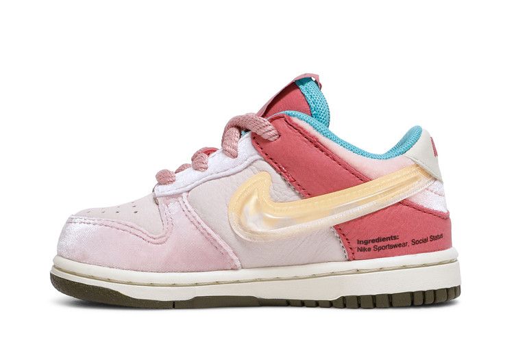 Nike Dunk Low Social Status Free Lunch Strawberry Milk (TD)