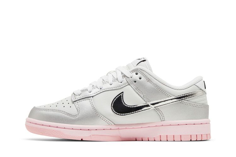 Nike Dunk Low LX Metallic Silver Pink Foam (Women's)