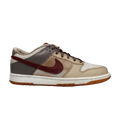 Nike Dunk Low Light Bone Rough Red