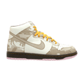 Nike Dunk High 1 Piece White Khaki Pink Ice