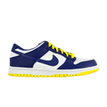 Nike Dunk Low White Wicked Purple Vibrant Yellow (Women's)