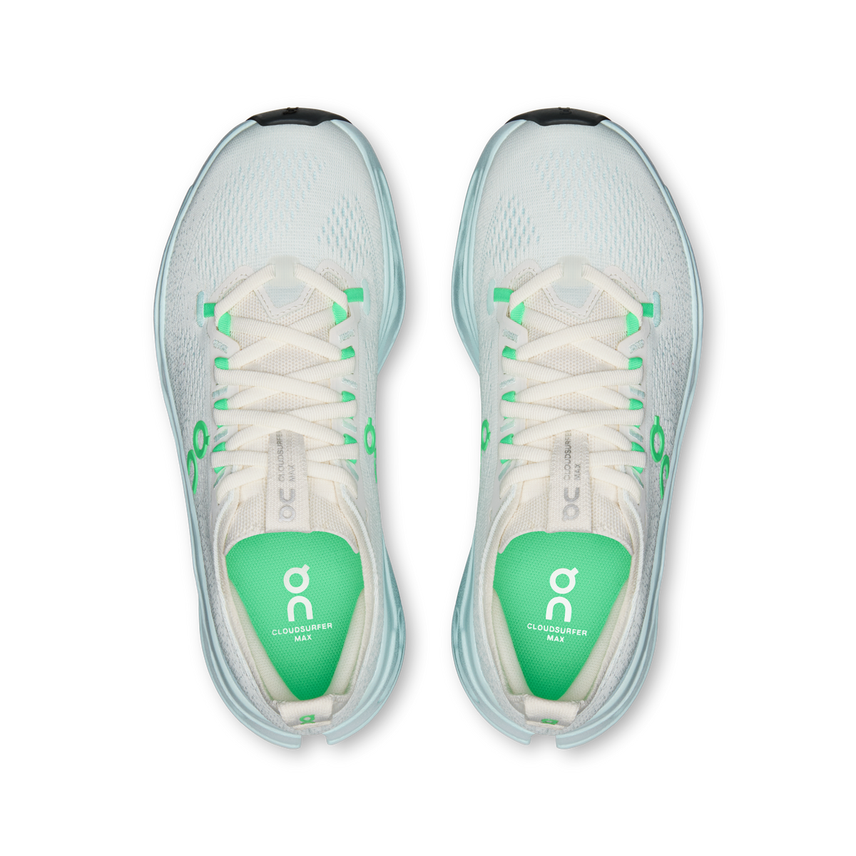 ON Women's Cloudsurfer Max - Ivory Flurry
