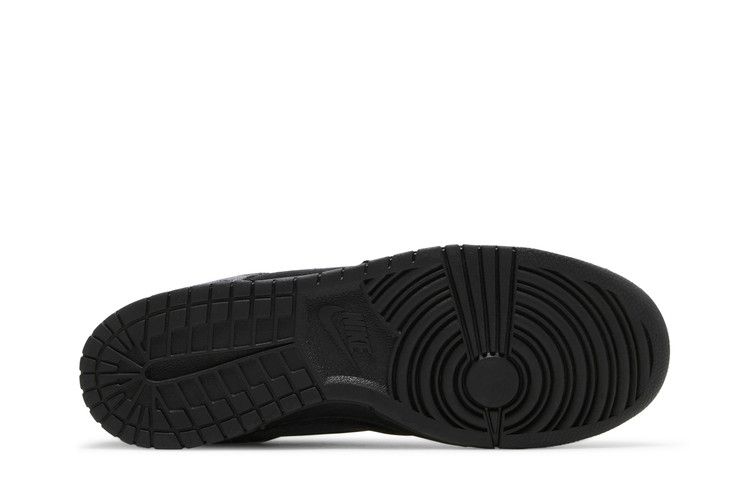 Nike Dunk Low Dover Street Market Triple Black Velvet