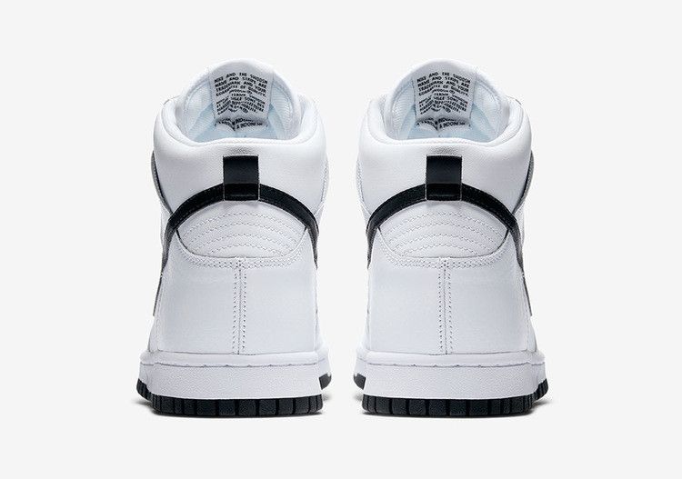 Nike Dunk High White Black (2019)
