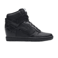Nike Dunk High Sky Hi Black Leather Snake (GS)