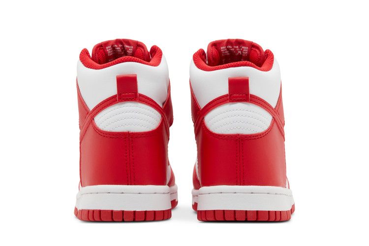 Nike Dunk High Championship White Red (Red Tongue Tag) (GS)