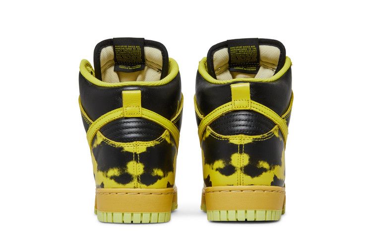 Nike Dunk High 1985 SP Yellow Acid Wash