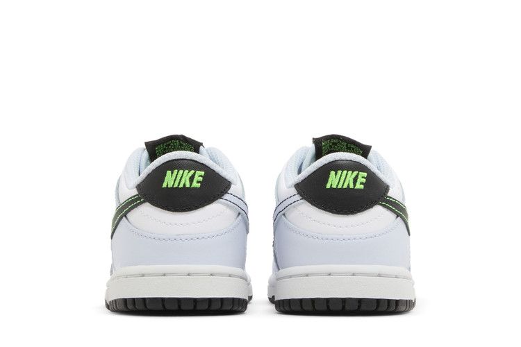 Nike Dunk Low White Football Grey Green Strike Black (TD)