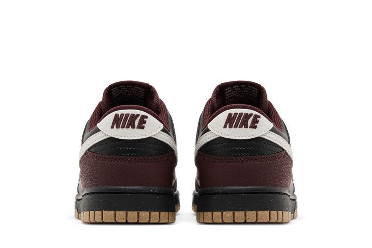Nike Dunk Low Next Nature Burgundy Crush Black (Women's)
