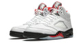 Air Jordan 5 Retro "Fire Red Silver Tongue 2020"