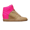 Nike Dunk Sky High VT Vachetta Tan Pink Flash (Women's)
