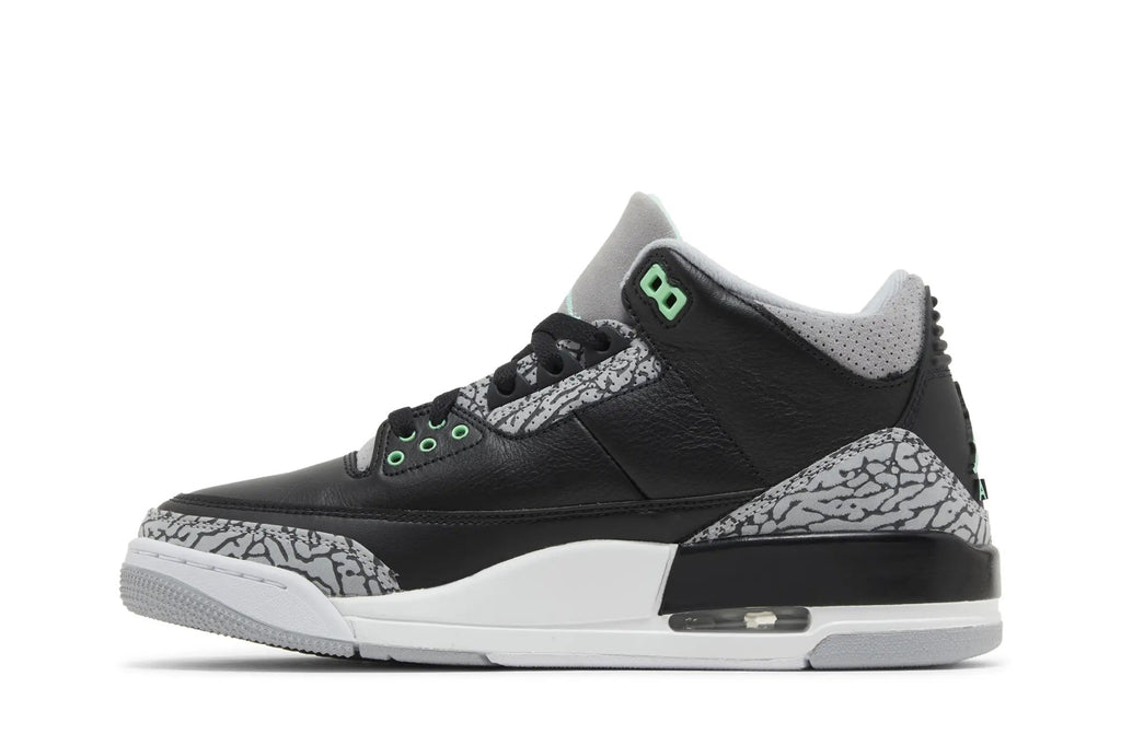 Jordan 3 Retro 'Green Glow'
