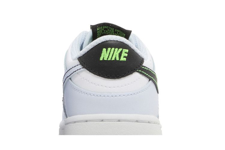 Nike Dunk Low White Football Grey Green Strike Black (TD)