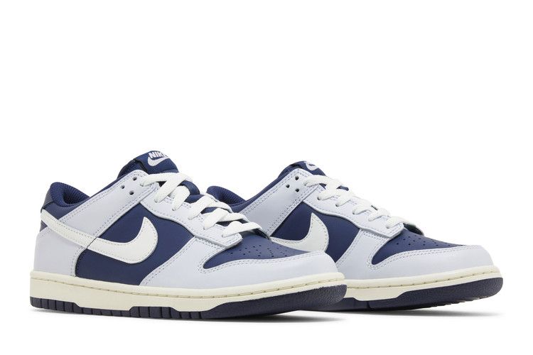 Nike Dunk Low Football Grey Midnight Navy (GS)