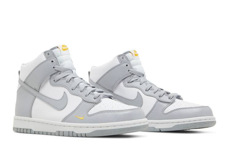 Nike Dunk High Next Nature Wolf Grey Marigold (GS)