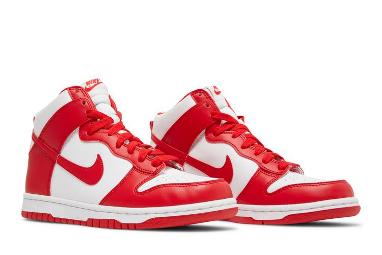 Nike Dunk High Championship White Red (GS)