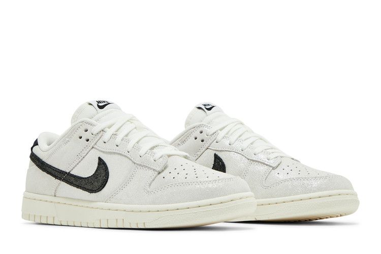 Nike Dunk Low SE White Black Team Red (Women's)