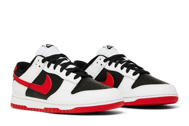 Nike Dunk Low Retro White Black University Red