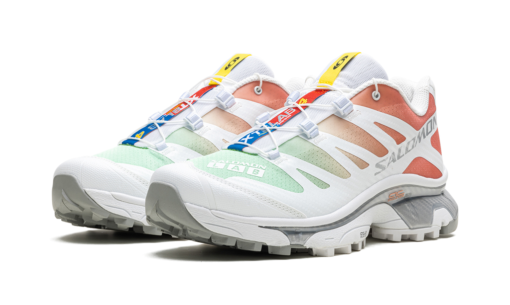 Salomon XT-4 OG Shoes "Green Ash Coral" L47299900