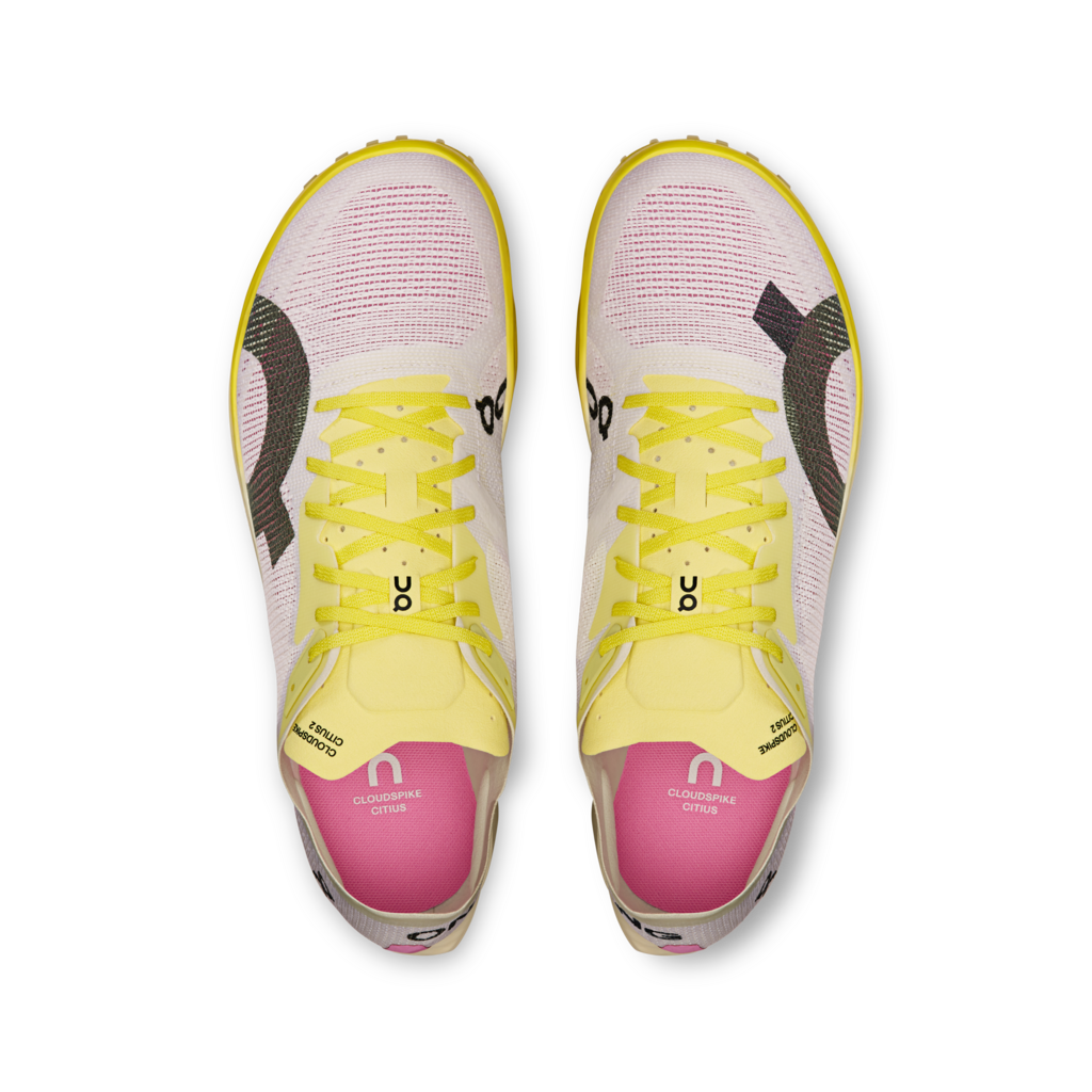On Women's Cloudspike Amplius 2 - White/Raspberry (3WF10202926)