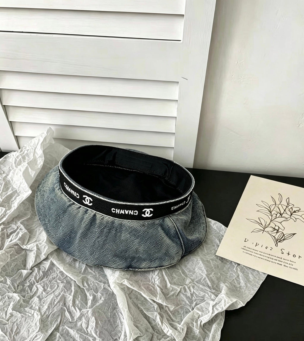 CC Beret Blue in Demin Cotton 212668
