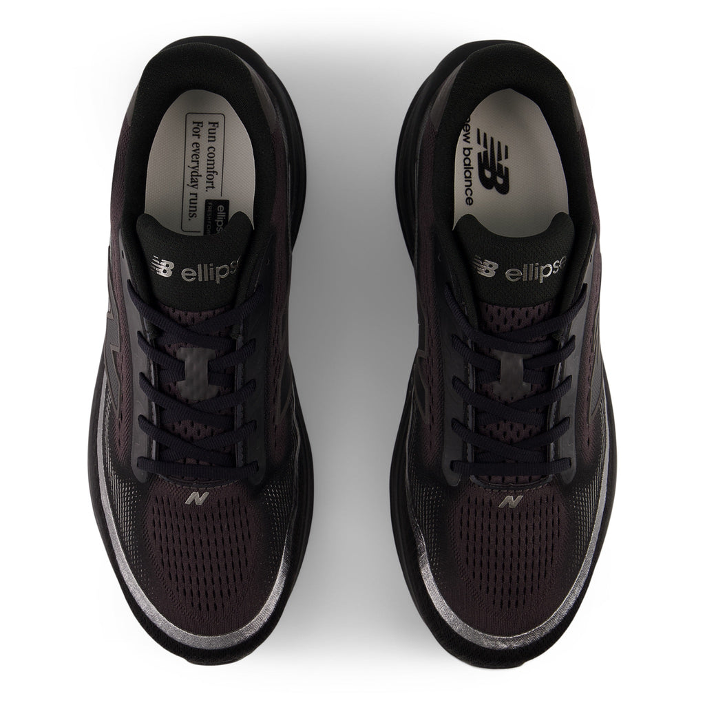 New Balance Mens Ellipse - BLACK (Extra Wide)