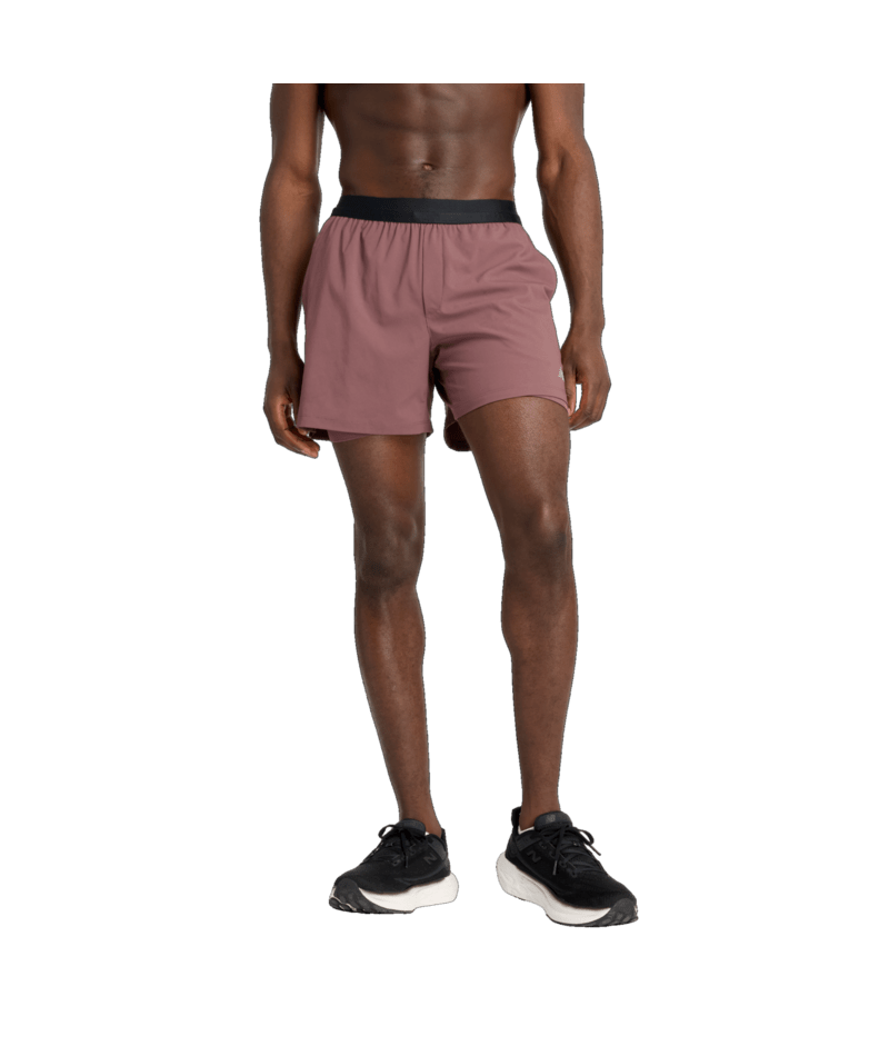 New Balance AC Lined Short 5 - Licorice - MEN (MS41290)