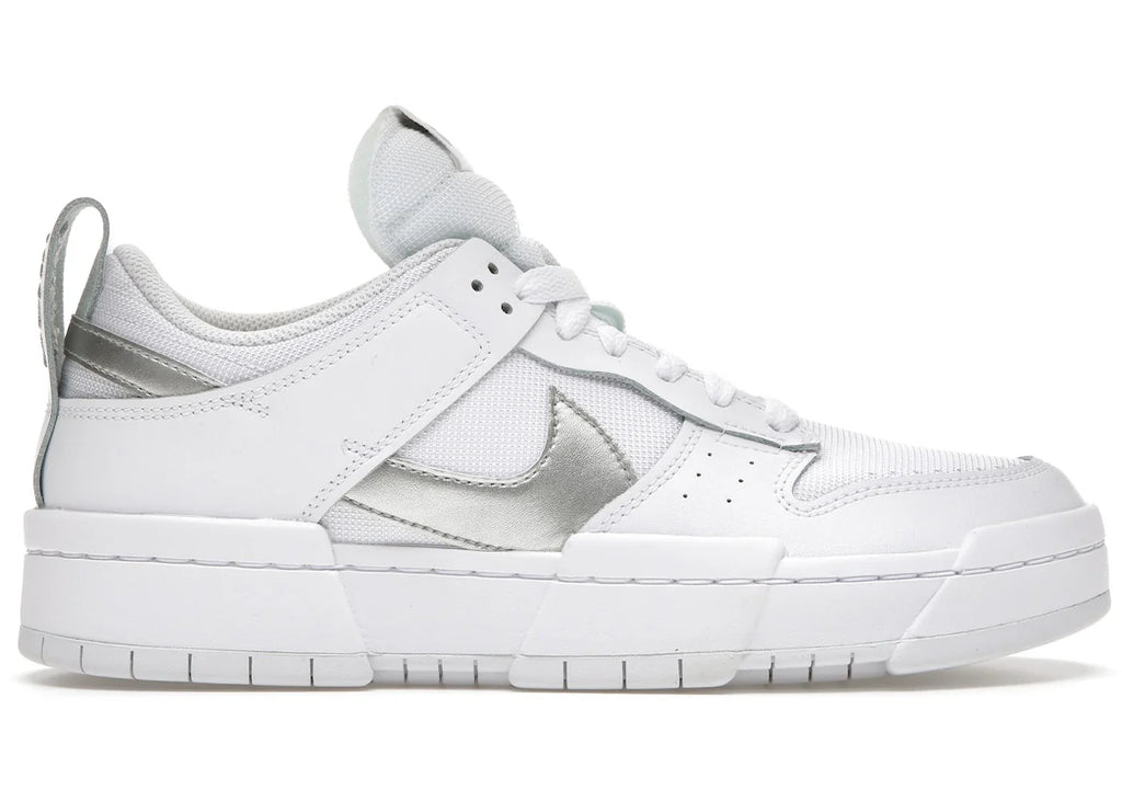 Nike Dunk Low Disrupt White Silver (Women's)