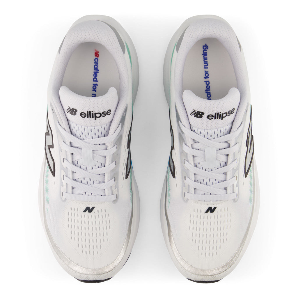 New Balance Womens Ellipse - WHITE 4 (Wide)