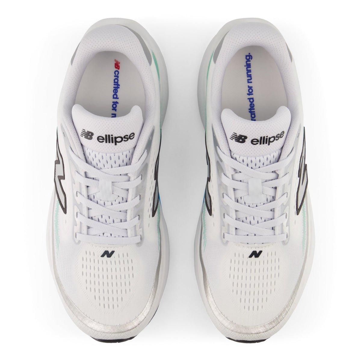 New Balance Womens Ellipse - WHITE 4
