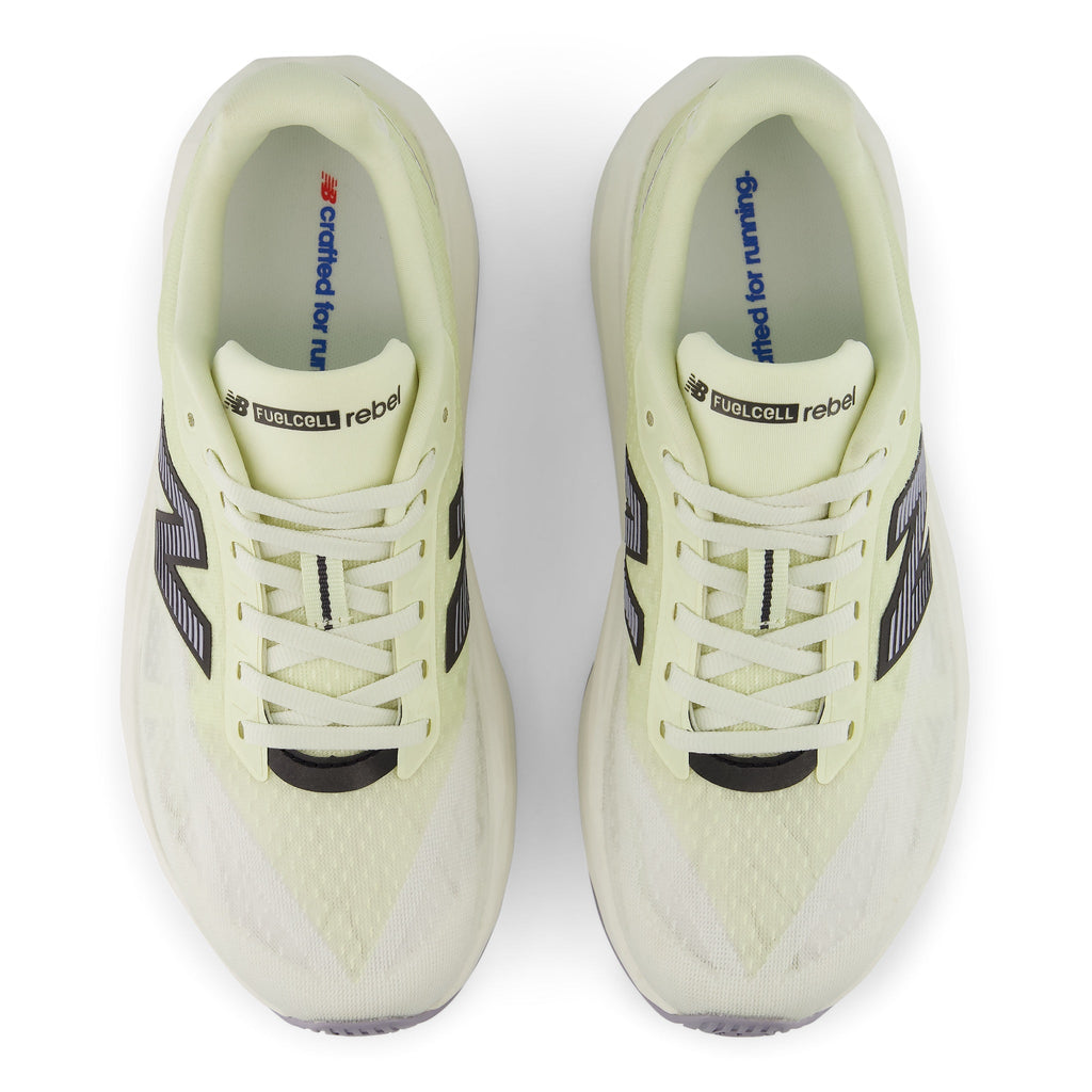 New Balance Womens Fuelcell Rebel V5 - PISTACHIO BUTTER (Wide)