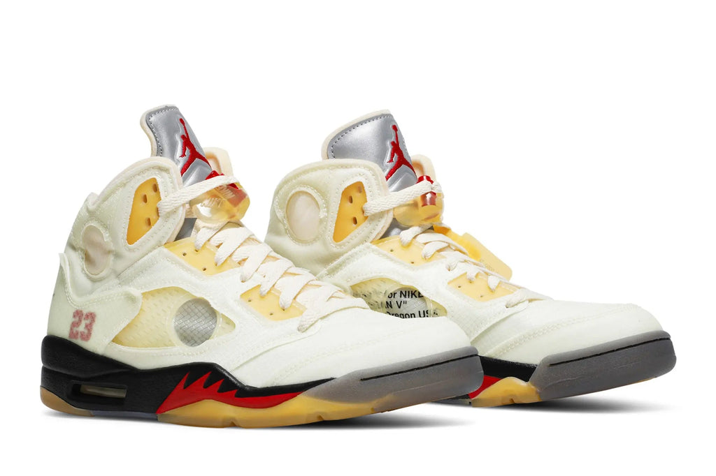 Off-White x Jordan 5 SP 'Sail'