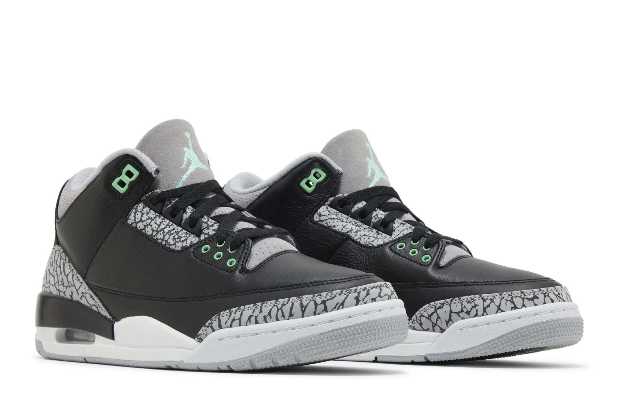 Jordan 3 Retro 'Green Glow'