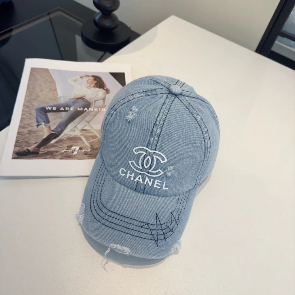CC Baseball Cap Denim Cotton 343547