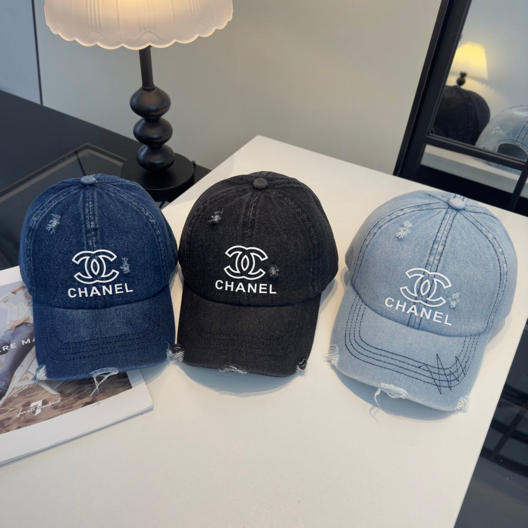 CC Baseball Cap Denim Cotton 343547