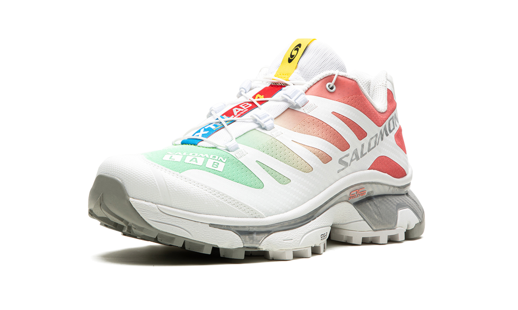 Salomon XT-4 OG Shoes "Green Ash Coral" L47299900