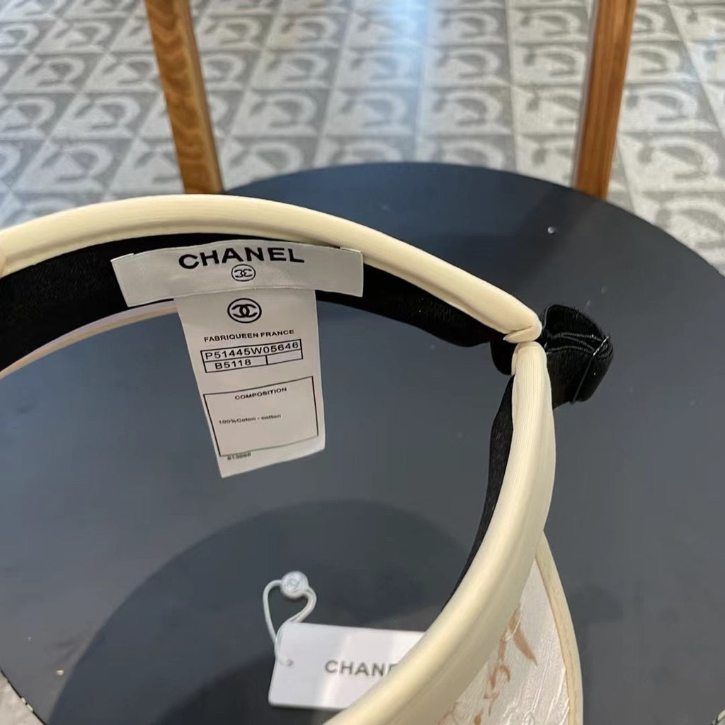 Chanel Casual Sun Protection Hat in Cotton