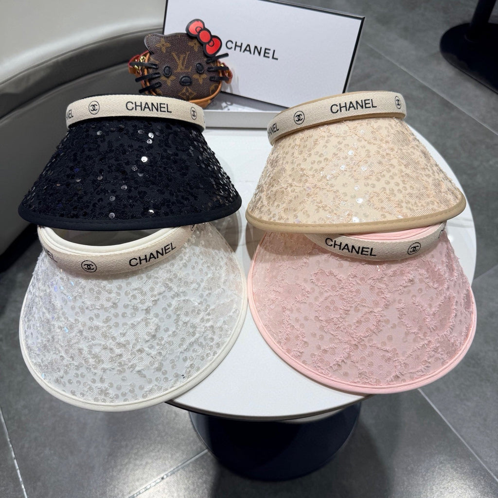 Chanel Sequin Sun Hat