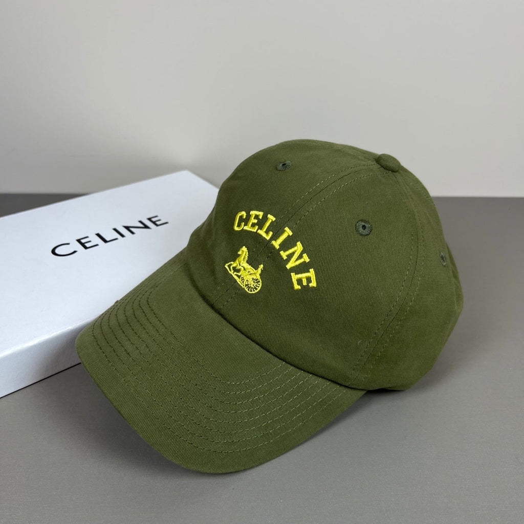 Celine Baseball Cap in Cotton
