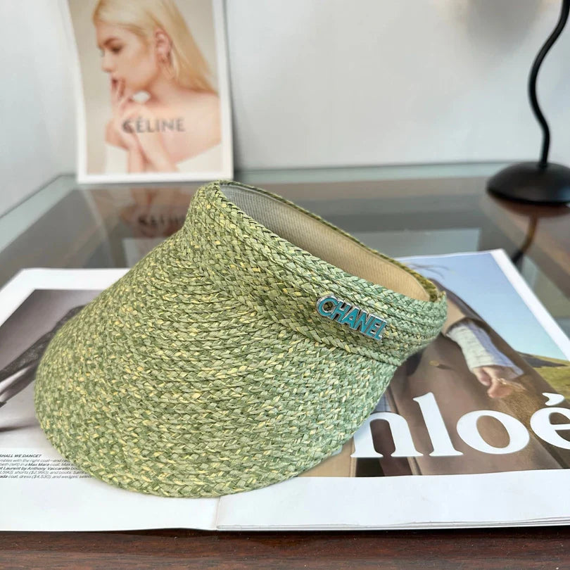 CC Visor Hat Raffia 343482