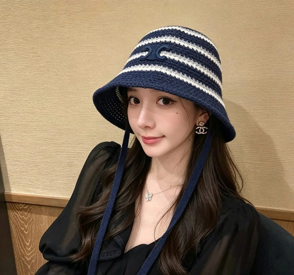 CE Bucket Triomphe Knitted Hat 212771