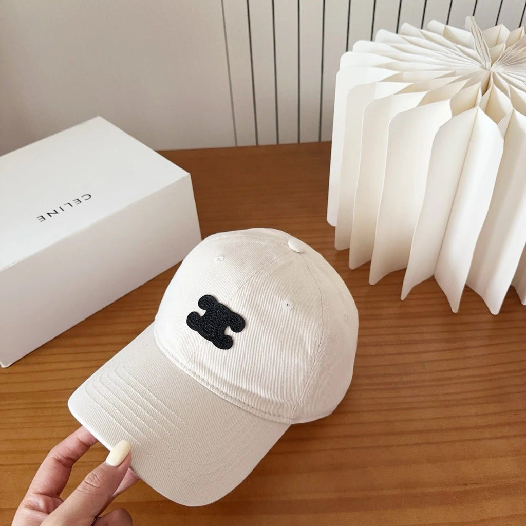 Celine Arc de Triomphe Baseball Cap Cotton 236307