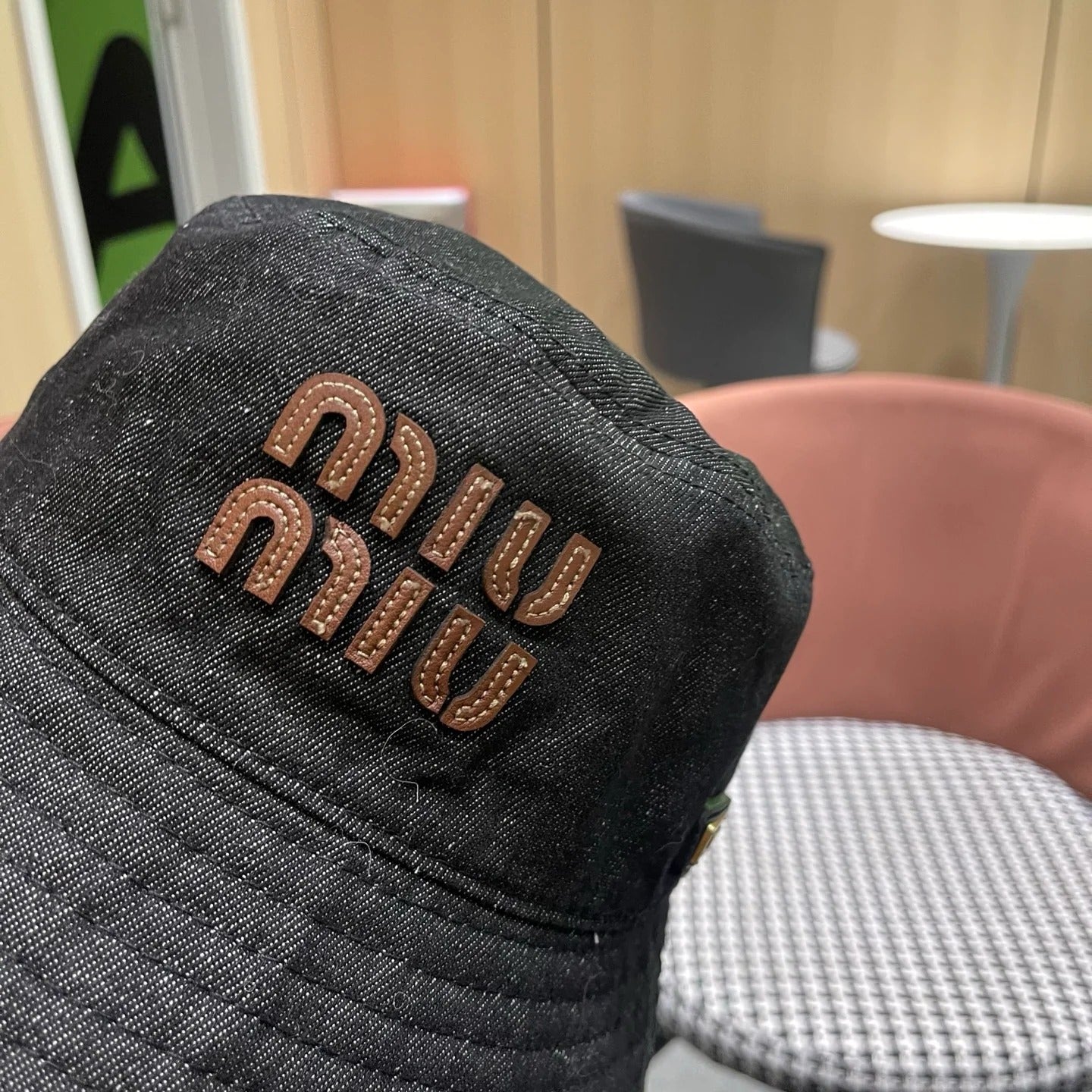 Miumiu Denim Bucket Hat 221138