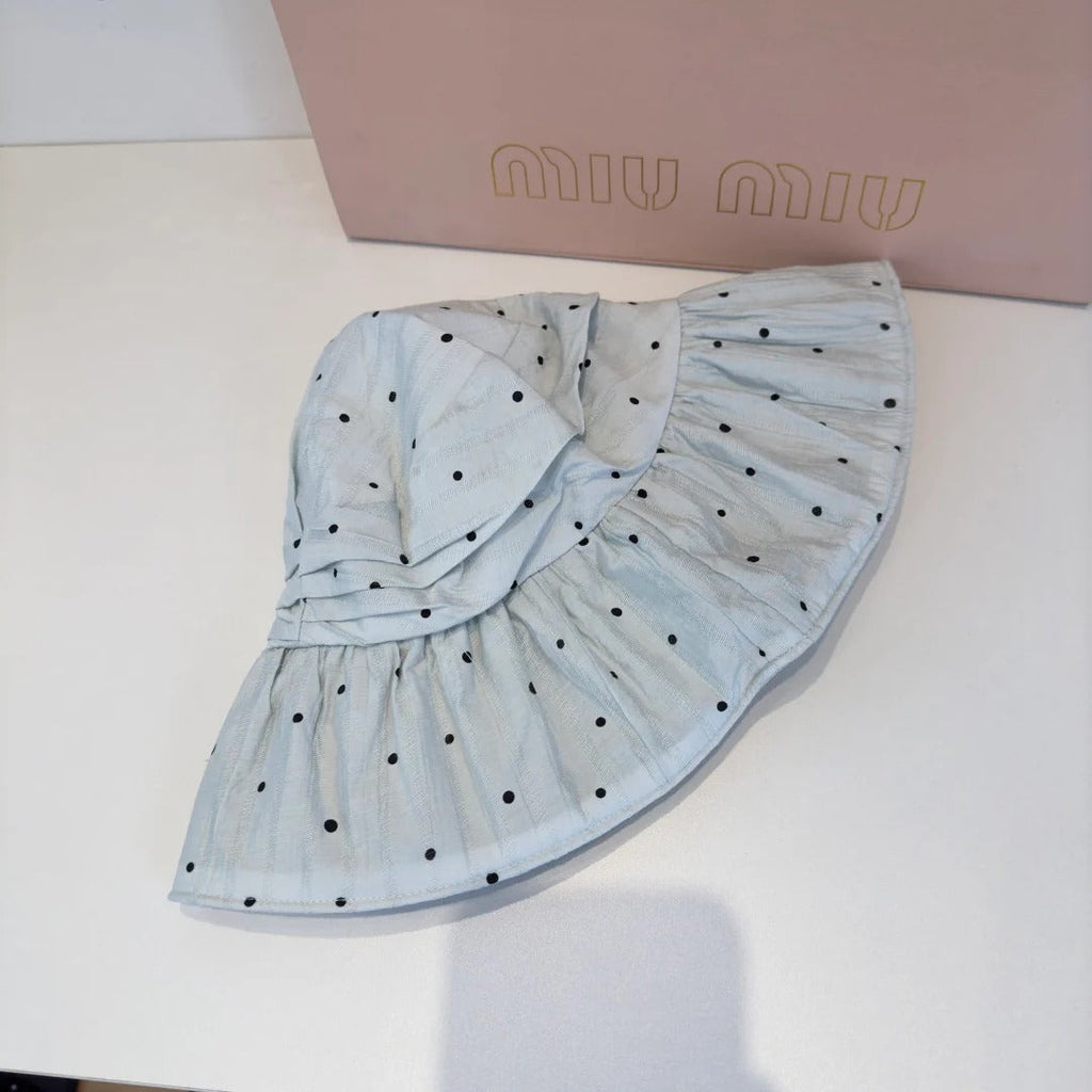 Miu Miu Polka-dot Bucket Hat 220887