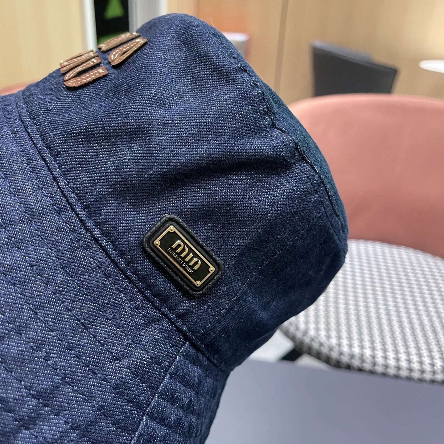 Miumiu Denim Bucket Hat 221138