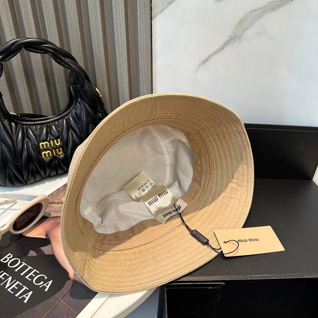 Miumiu Embroidered Bucket Hat 229386